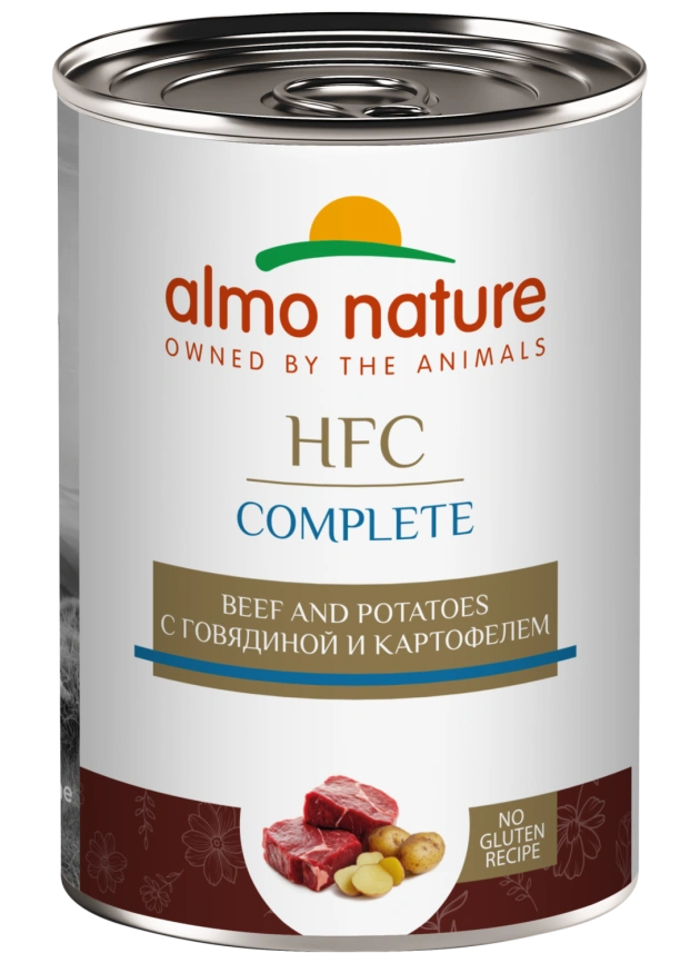 Влажный корм Almo Nature для собак с говядиной и картофелем, 100 г фото 1