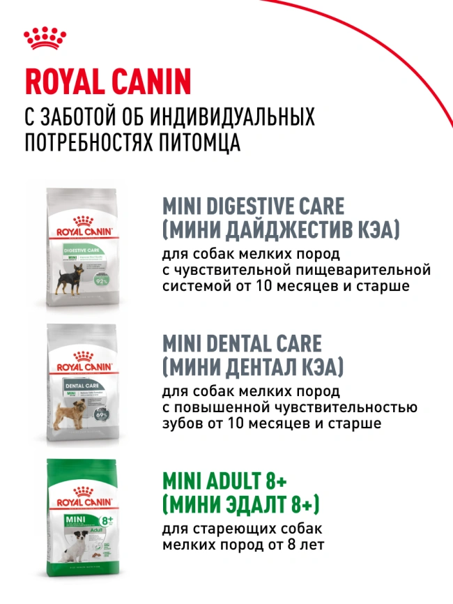 Сухой корм Royal Canin Mini Adult для взрослых собак, 4 кг фото 15