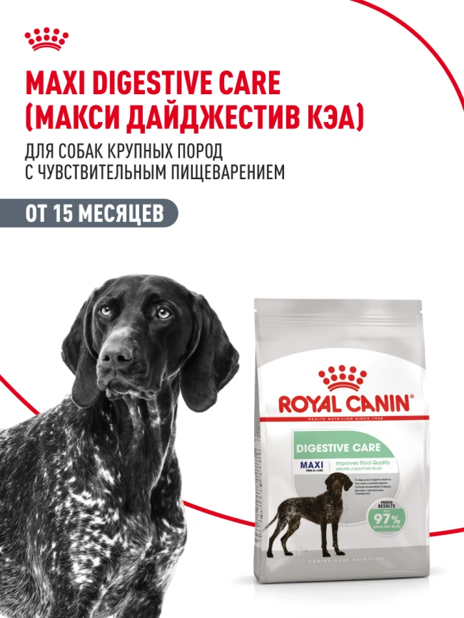 Сухой корм Royal Canin Maxi Digestive Care для собак, 3 кг фото 13