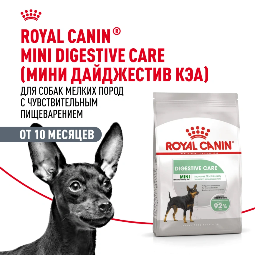 Сухой корм Royal Canin Mini Digestive Care для собак, 1 кг фото 14