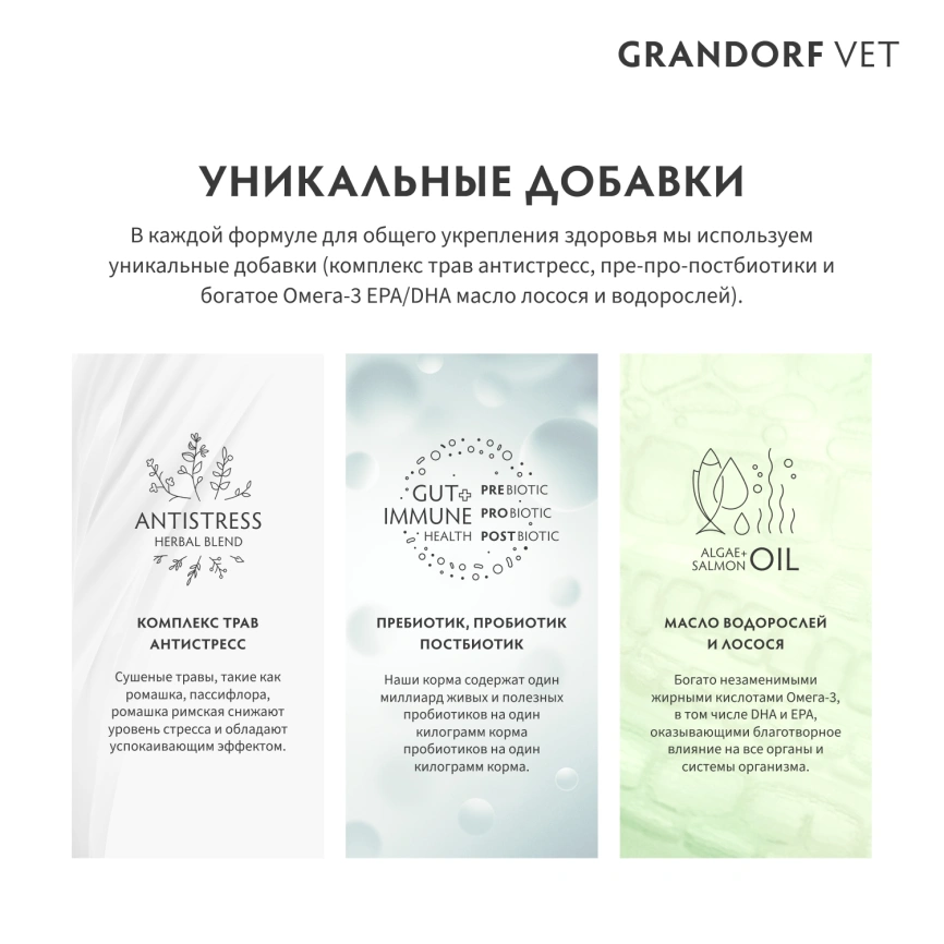 Сухой корм Grandorf Veterinary Renal для собак при поддержании функции почек, 3 кг фото 6