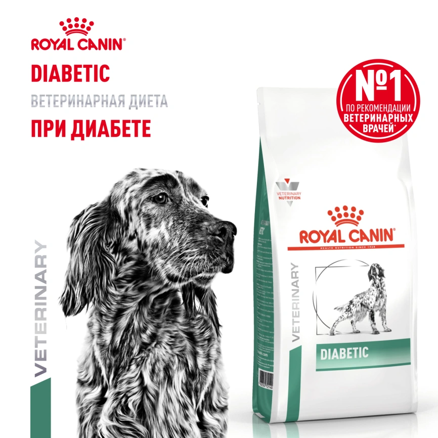 Сухой корм Royal Canin Diabetic для собак, 1.5 кг фото 13