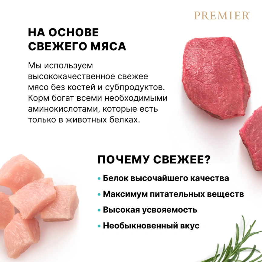 Сухой корм Premier Cat Lamb & Turkey Sterilised для стерилизованных кошек, 8 кг фото 6
