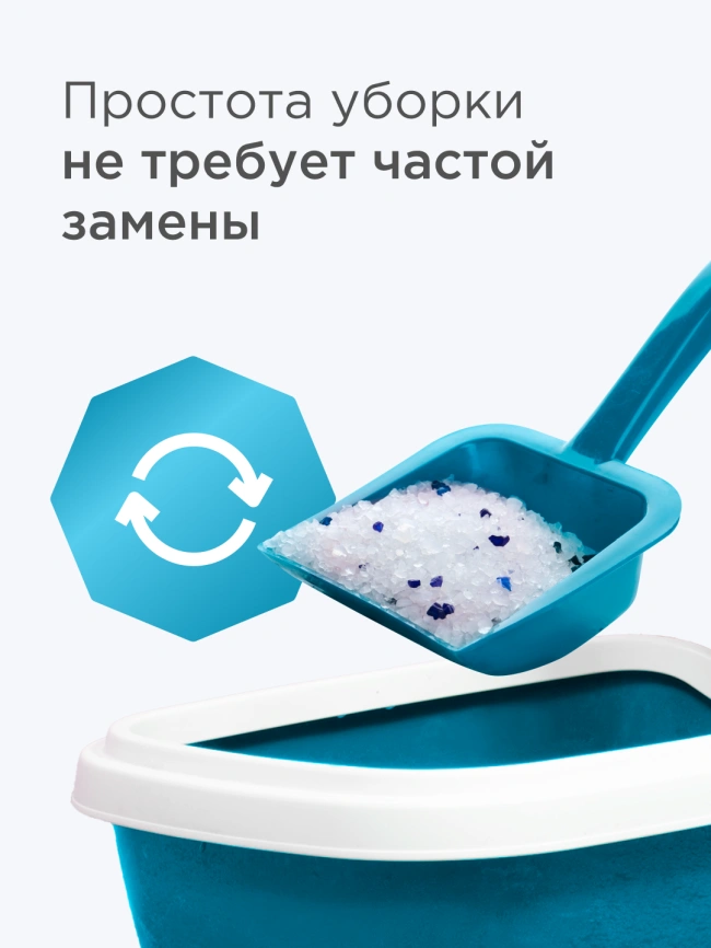 Наполнитель Napkins силикагелевый впитывающий, без отдушки, 25 литров фото 5