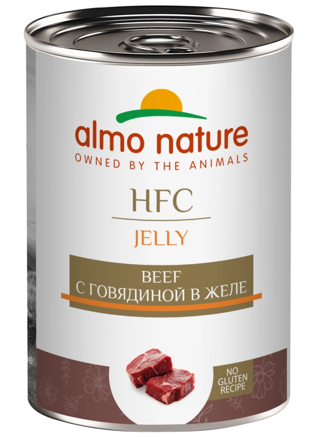 Влажный корм Almo Nature для собак с говядиной в желе, 100 г фото 1