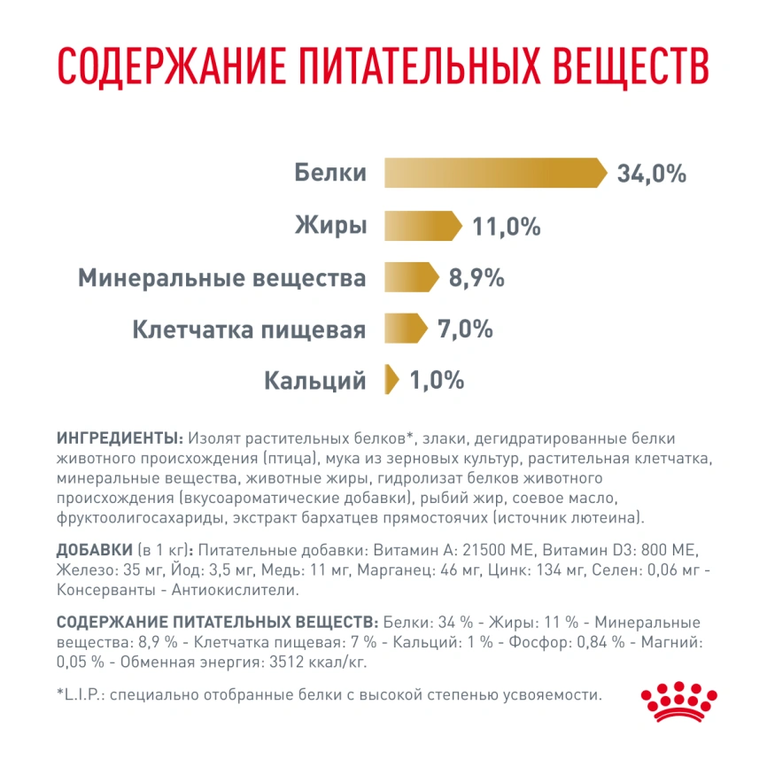 Сухой корм Royal Canin Urinary S/O Moderate Calorie для кошек, 350 г фото 5