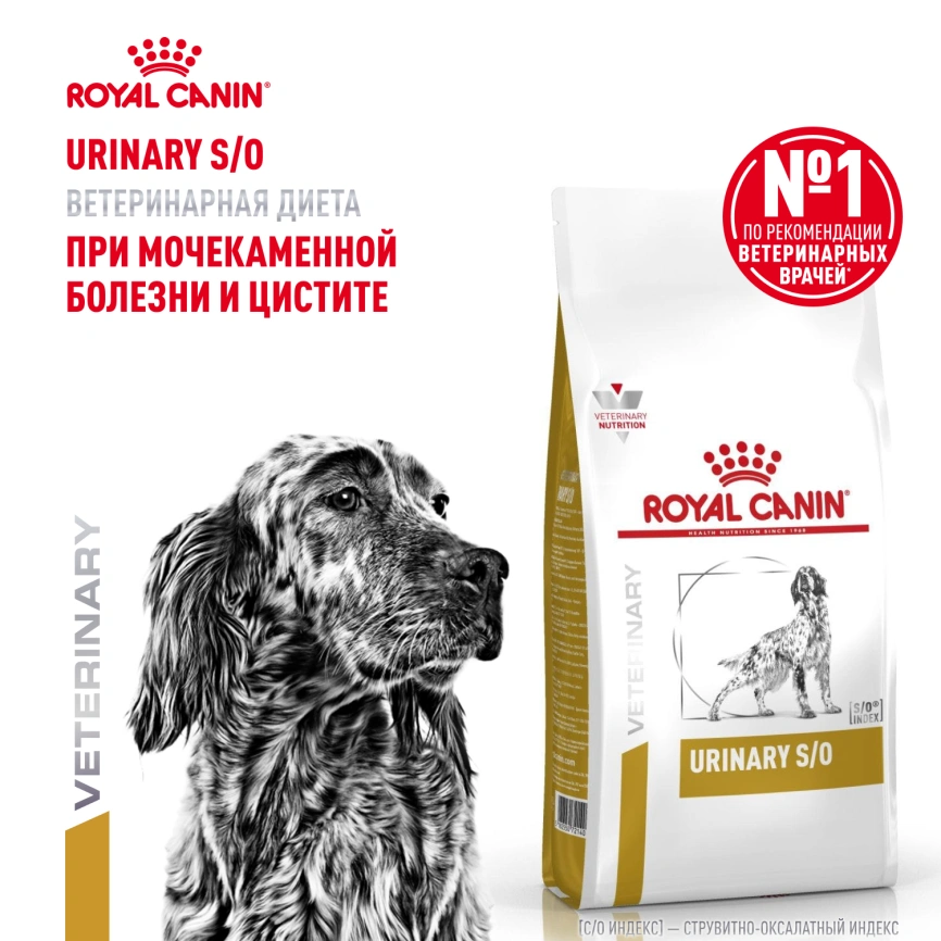 Сухой корм Royal Canin Urinary S/O для собак при мочекаменной болезни и цистите, 13 кг фото 12