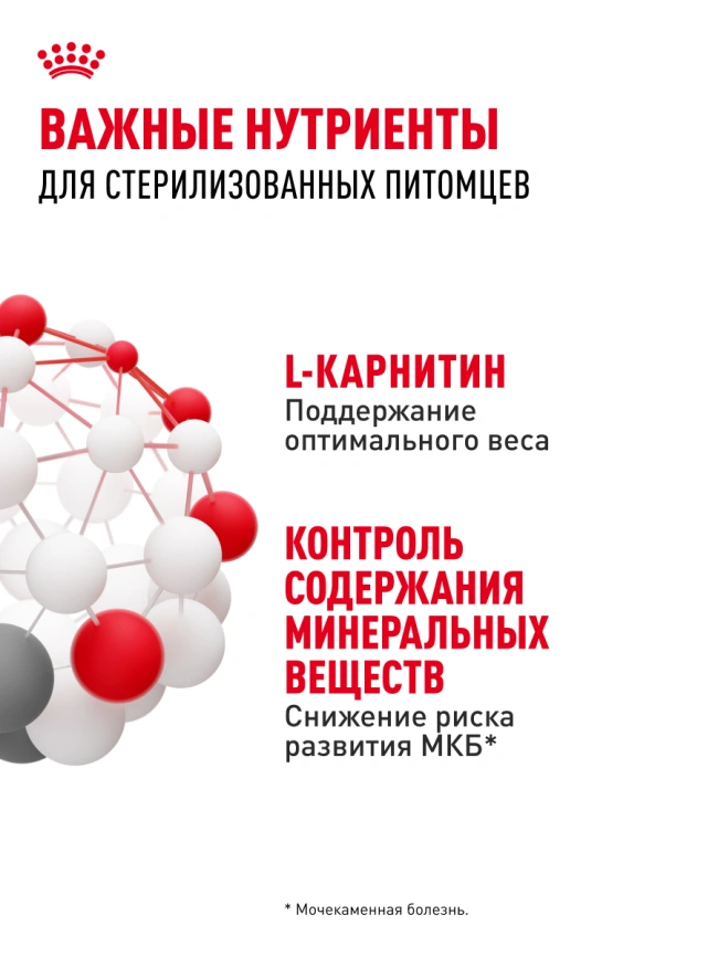 Влажный корм Royal Canin Sterilised в соусе для стерилизованных кошек старше 1 года, пауч, 85 г фото 5