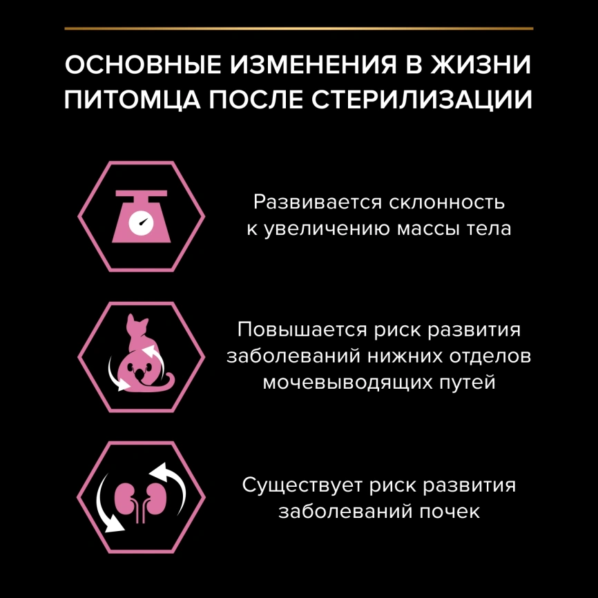 Сухой корм Purina Pro Plan Cat Sterilised Chicken Opti-Digest для стерилизованных кошек, с курицей, 10 кг фото 3
