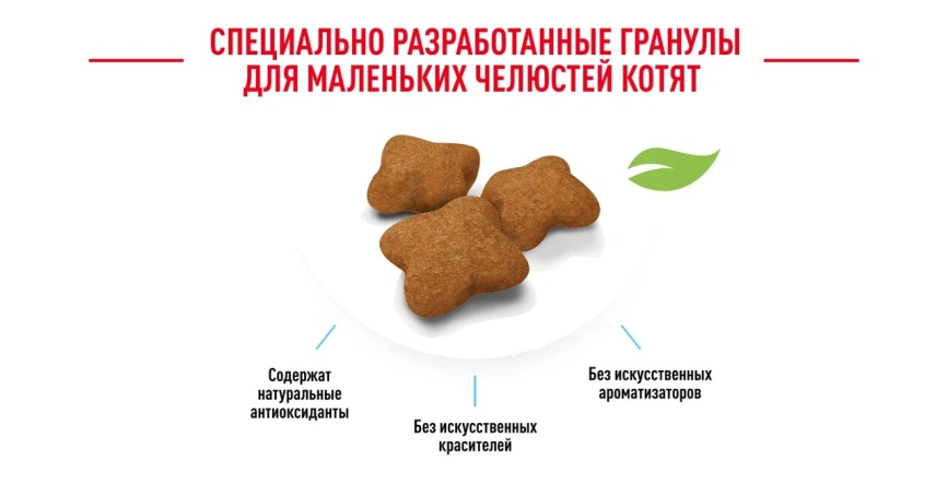 Сухой корм Royal Canin Kitten Sterilised для котят, 400 г фото 17