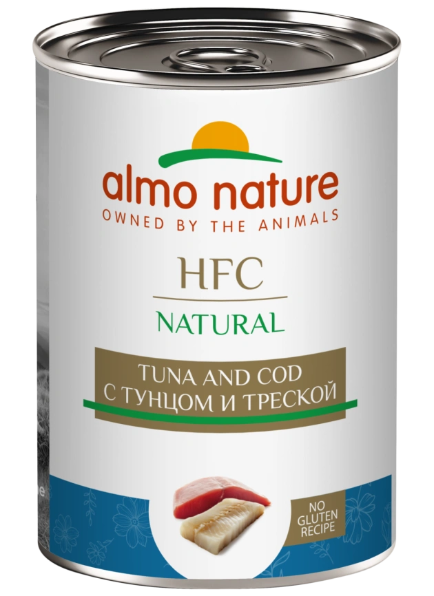 Влажный корм Almo Nature для собак с треской и тунцом, 100 г фото 1